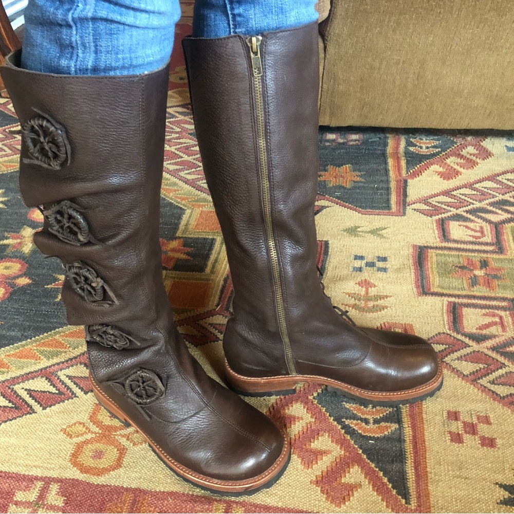 Free People & Jim Barnier Dreamcatcher Tall Boots